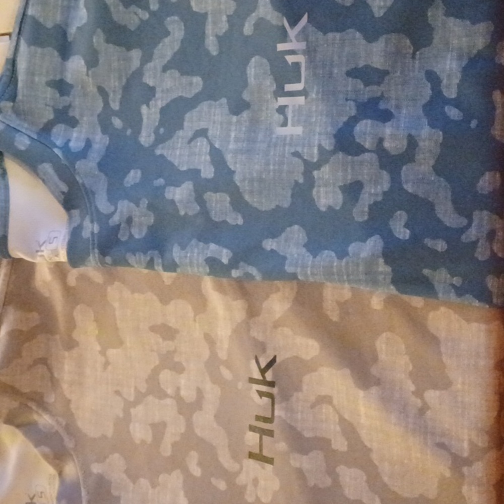 HUK (2)  MENS SHORT SLEEVE PERFORMANCE FISHING SHIRTS